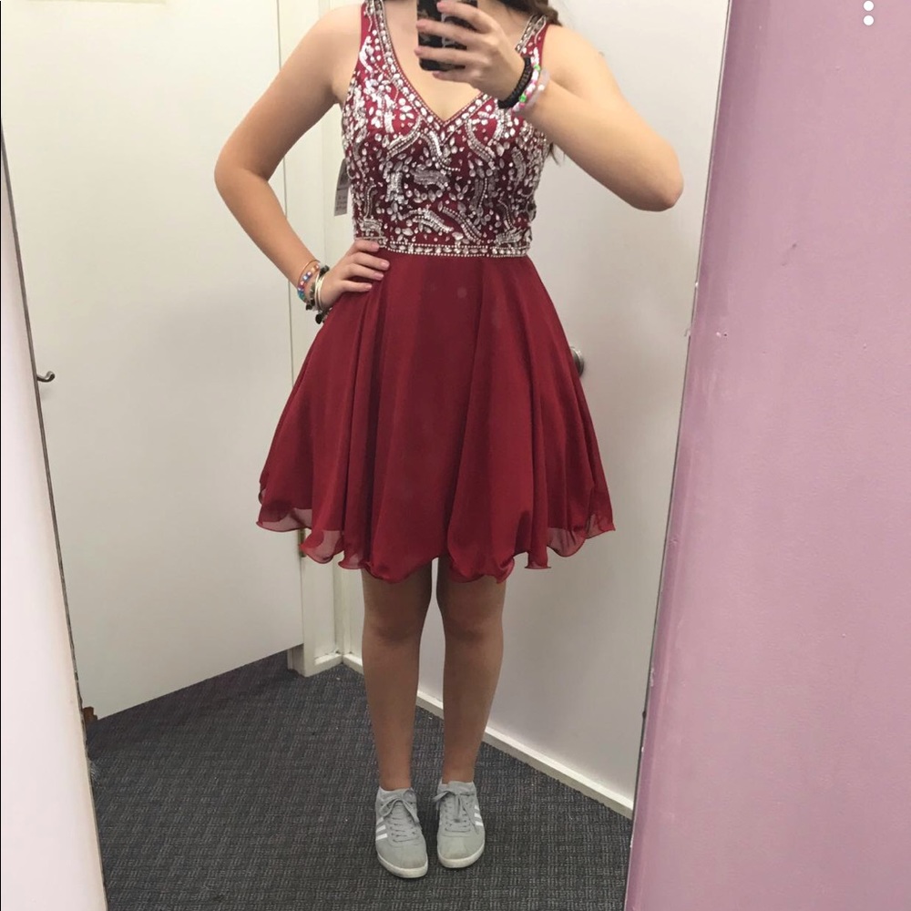 Red Homecoming Dress